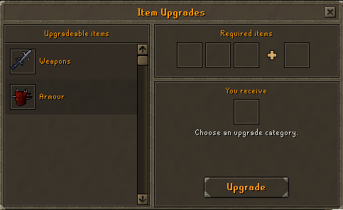 RsReborn item upgrade interface